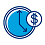clock with dollar sign